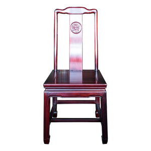 黑紫檀中式餐椅